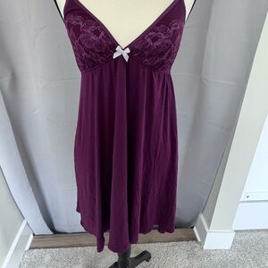 Vintage VS Purple Lace Nightgown